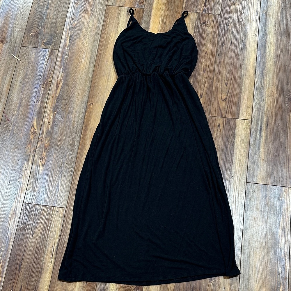 Olivia Rae Black Maxi Dress